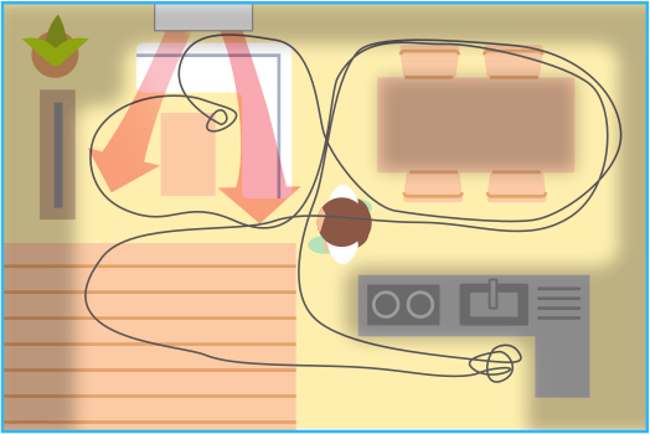 Even airflow mode