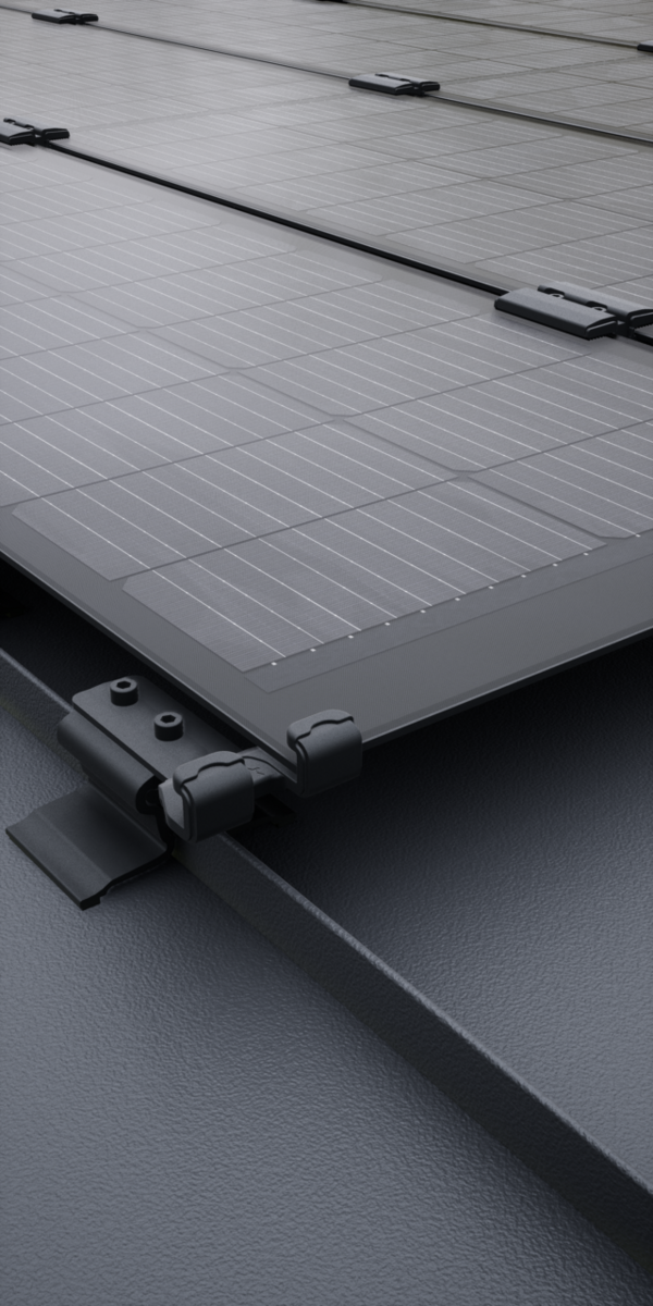 Modul solar PREFALZ – sistemul solar elegant pentru acoperisurile PREFALZ noi si existente