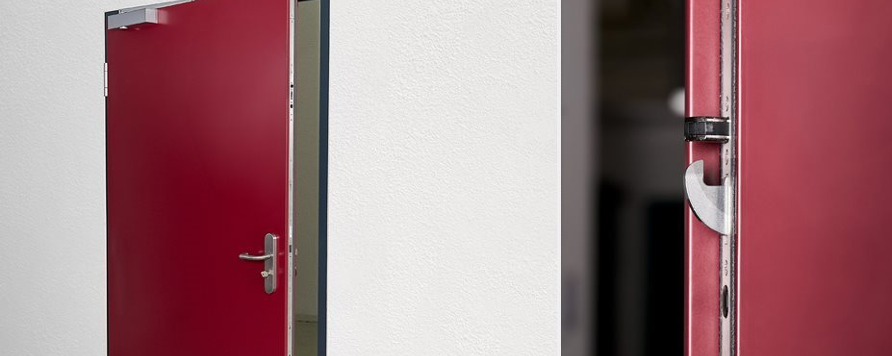New at DOMOFERM. Strong. Safe. Sound-insulationg high-performance security doors