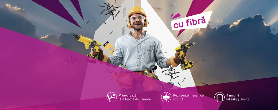 Nida EXPERT⁺ si Nida HYDRO⁺ - placi de gips-carton pentru profesionisti si proiecte variate