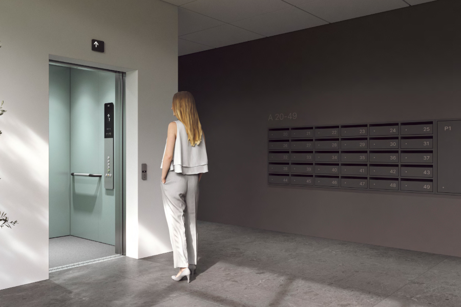 Noile ascensoare KONE MonoSpace® 4 DX Core