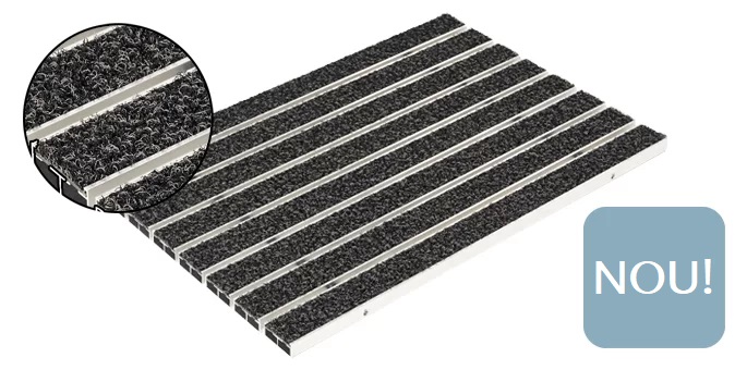 Stergator de picioare ACO Vario 2.0 - gratar mat cu benzi textile