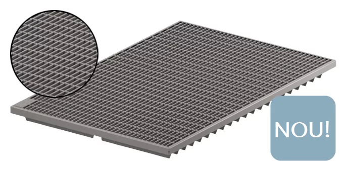 Stergator de picioare ACO Vario 2.0 - gratar retea carosabil B125