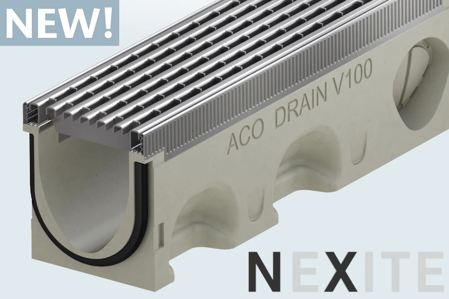 Noua rigola ACO DRAIN® Multiline NX fabricata din NEXITE®