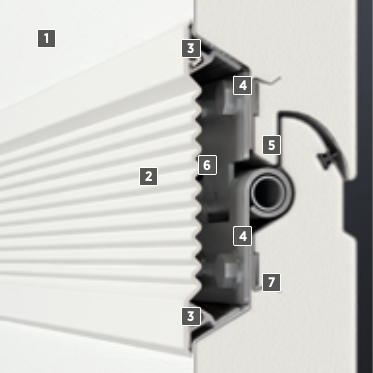 Noua usa de garaj sectionala Prime - Panou Innovo 60 mm