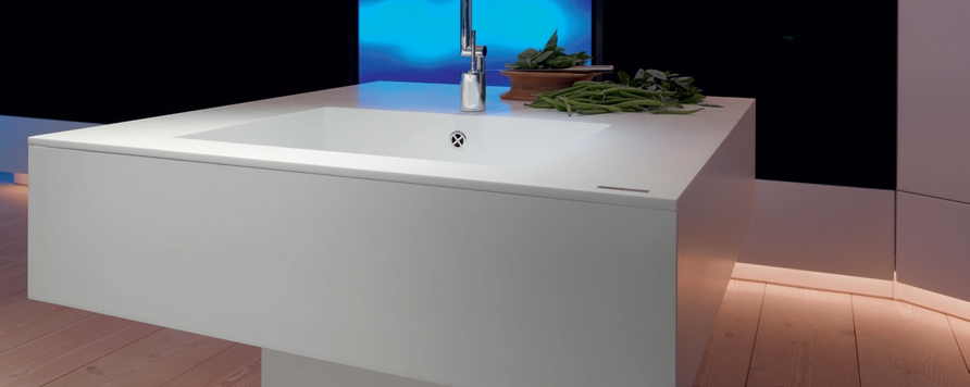 Noul material decorativ Solid Surface de la Franke