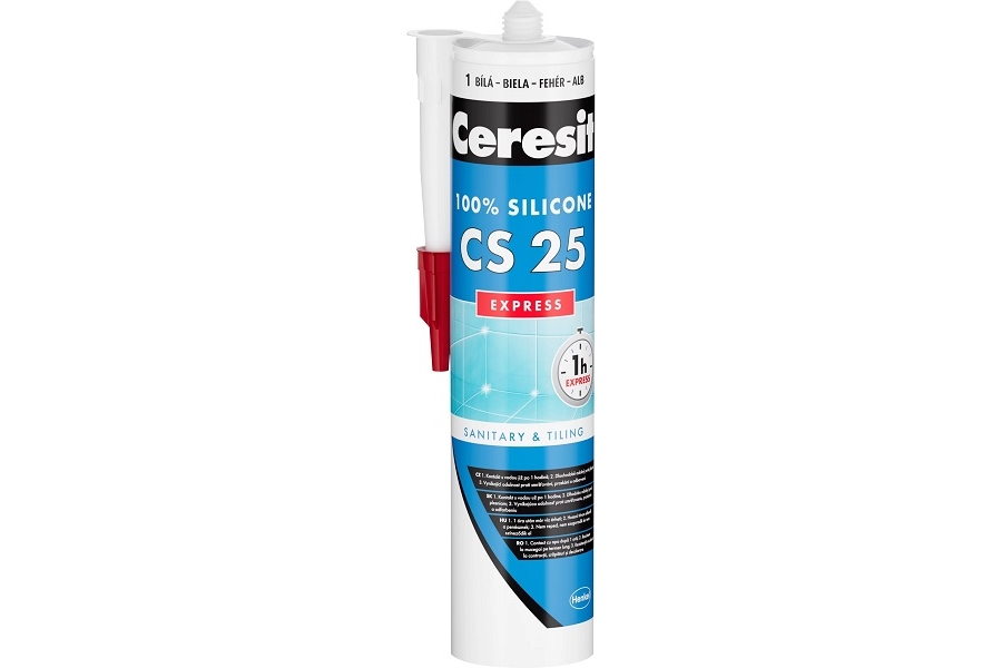 Noul silicon sanitar Ceresit CS 25 Express