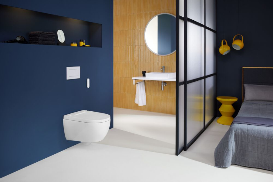 Noul vas WC cu functie de bideu Geberit AquaClean Alba