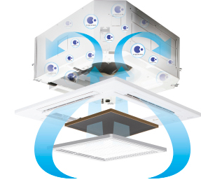 Noua caseta tetradirectionala Panasonic 90x90 - PU3