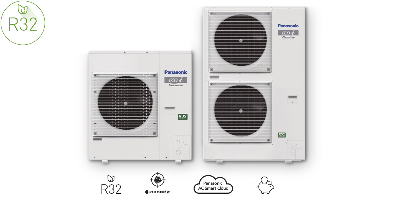 Panasonic a lansat noua serie de sisteme de climatizare ECOi LZ, mini VRF cu R32