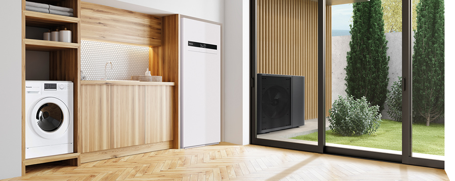 Seria Aquarea K de la Panasonic cu agent frigorific natural disponibil in Bi-Bloc