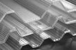 Luminatoare din policarbonat celular cutat Makroplast