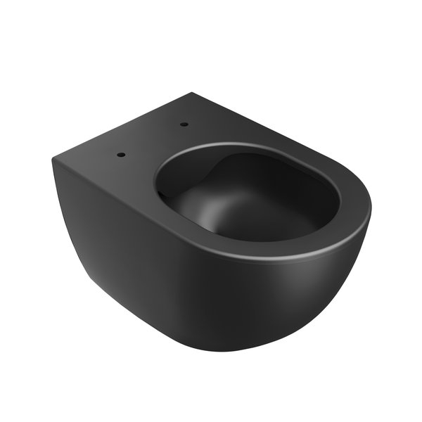 Noul vas WC RAVAK Uni Chrome RimOff negru