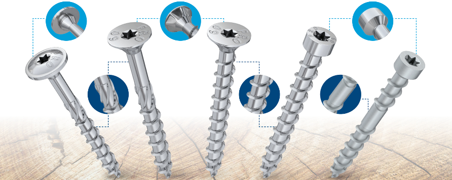 Noua gama de ancore surub pentru lemn PROCUT de la Rawlplug®