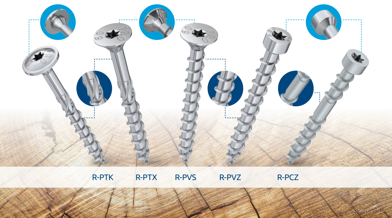 Noua gama de ancore surub pentru lemn PROCUT de la Rawlplug®