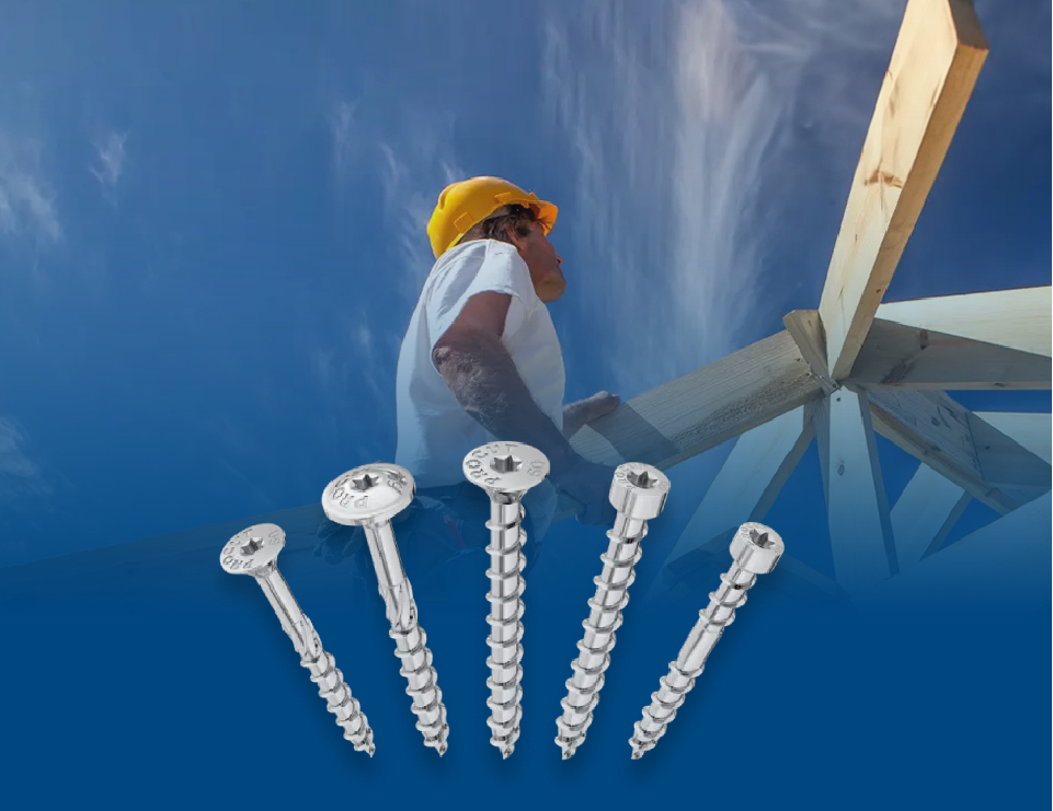 Noua gama de ancore surub pentru lemn PROCUT de la Rawlplug®