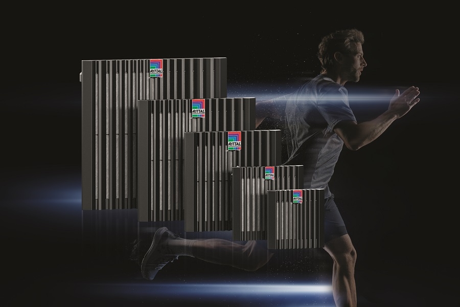 Rittal va prezinta noua generatie de unitati de ventilatie si filtrare Blue e+