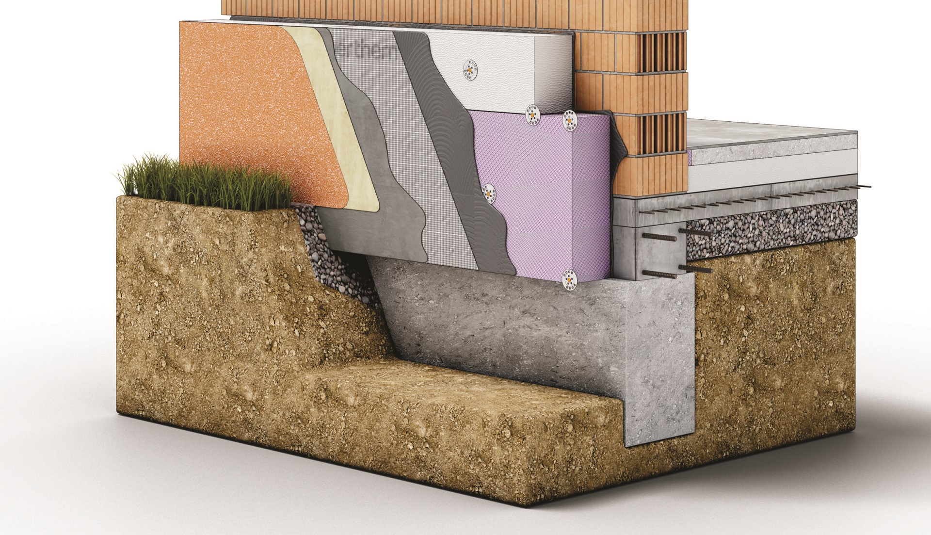Sistem ETICS - webertherm forte - termoizolatie cu polistiren extrudat soclu