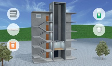 Sistem inteligent de ventilare si desfumare a casei liftului GREENKIT de la SCHAKO
