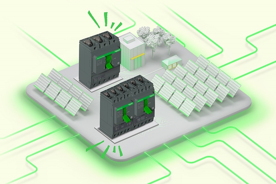 Noile intreruptoare automate EasyPact Solar MCCB de la Schneider Electric