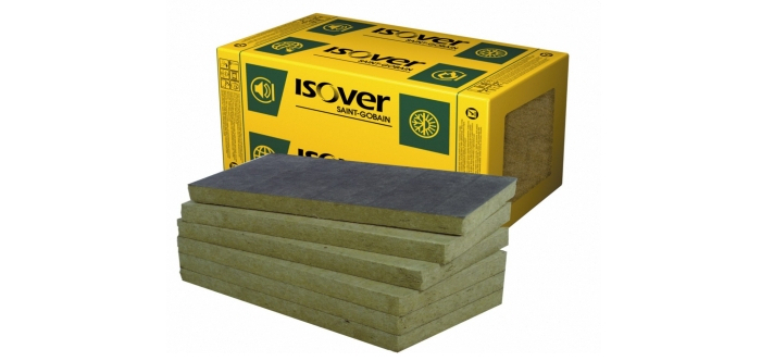 Placi din vata minerala bazaltica caserate Isover PLA NT