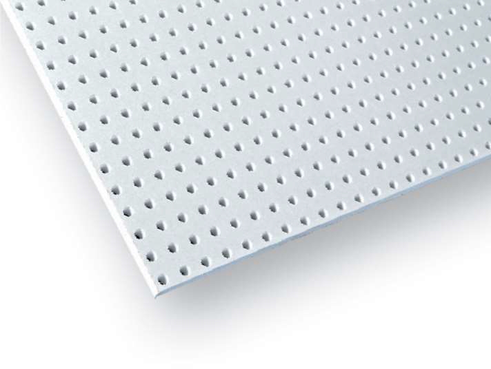 Tavane suspendate nedemontabile Rigips Rigitone® Activ’ Air - perforatii rotunde 8/18 R