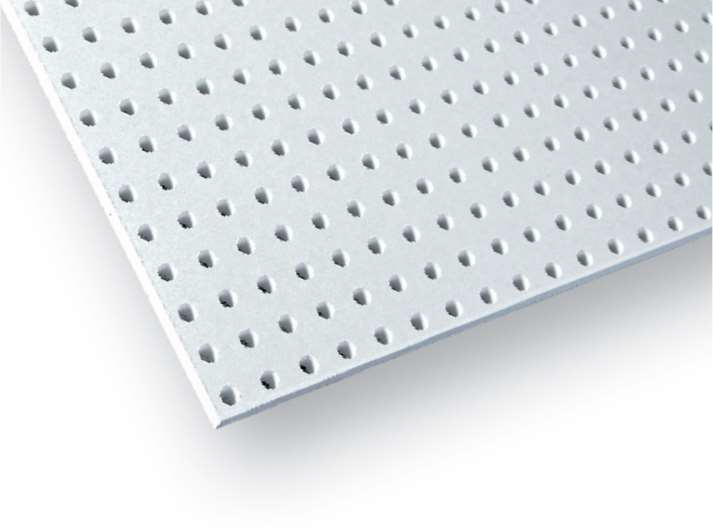 Tavane suspendate nedemontabile Rigips Rigitone® Activ’ Air - perforatii rotunde 10/23 R