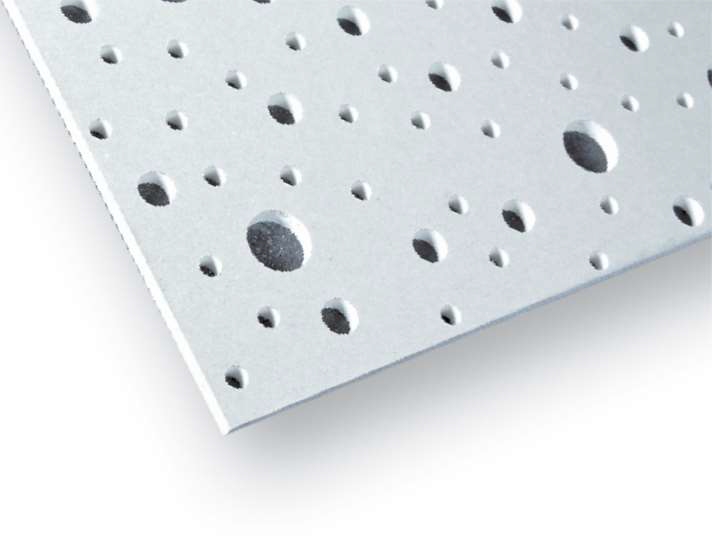 Tavane suspendate nedemontabile Rigips Rigitone® Activ’ Air - perforatii rotunde 12-20-35 R