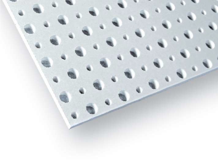 Tavane suspendate nedemontabile Rigips Rigitone® Activ’ Air - perforatii rotunde 12-20/66 R