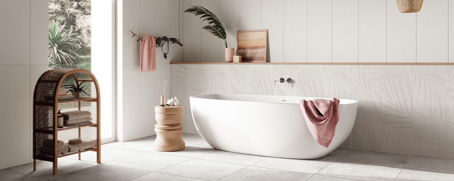 Ceramic tile series Aruba: Holiday feeling at home