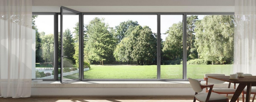 Perspective uimitoare cu ferestrele Schüco AWS 75 PD.SI Panorama Design