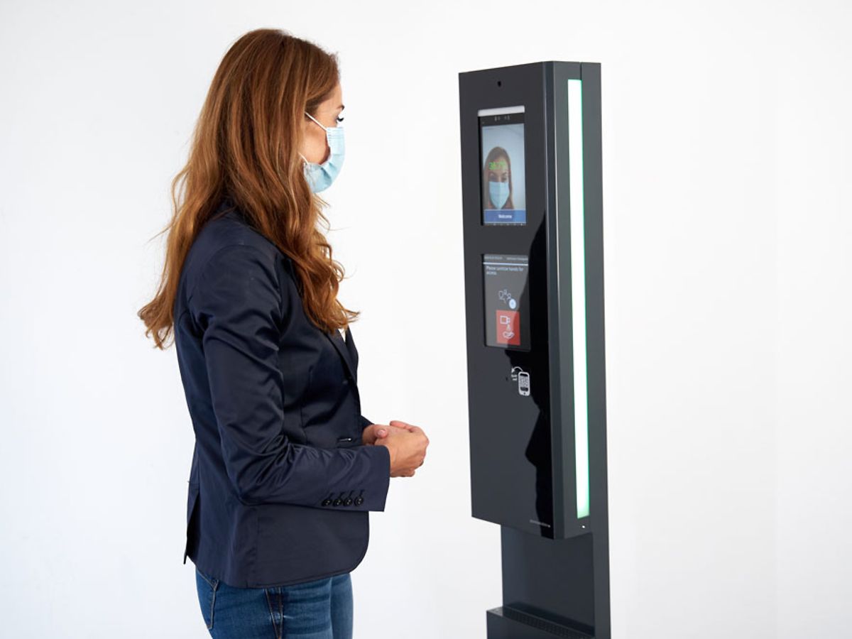 Noul sistem modular Safe Checkpoint Tower, pentru intrare sigura si igienica