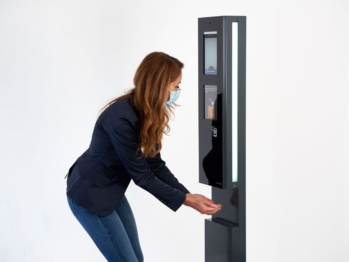 Noul sistem modular Safe Checkpoint Tower, pentru intrare sigura si igienica