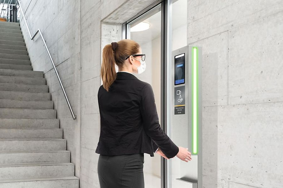 Noul sistem modular Safe Checkpoint Tower, pentru intrare sigura si igienica