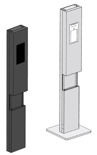 Noul sistem modular Safe Checkpoint Tower, pentru intrare sigura si igienica