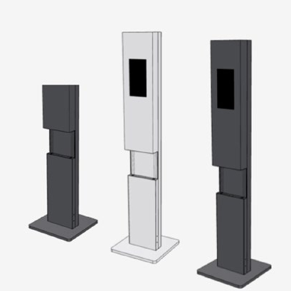 Noul sistem modular Safe Checkpoint Tower, pentru intrare sigura si igienica