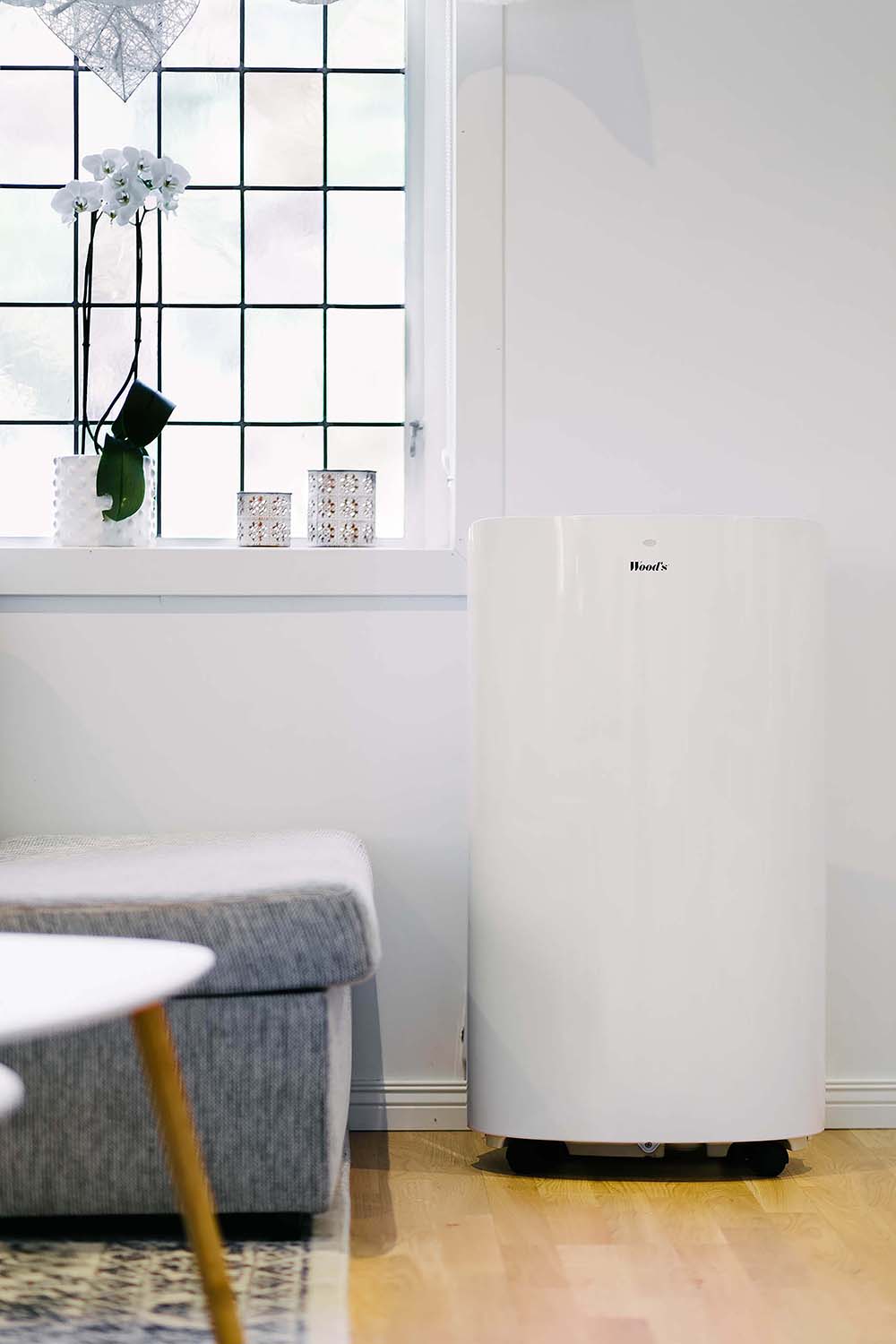 Tech Trends: Aer conditionat mobil Woods pentru un smart home eficient