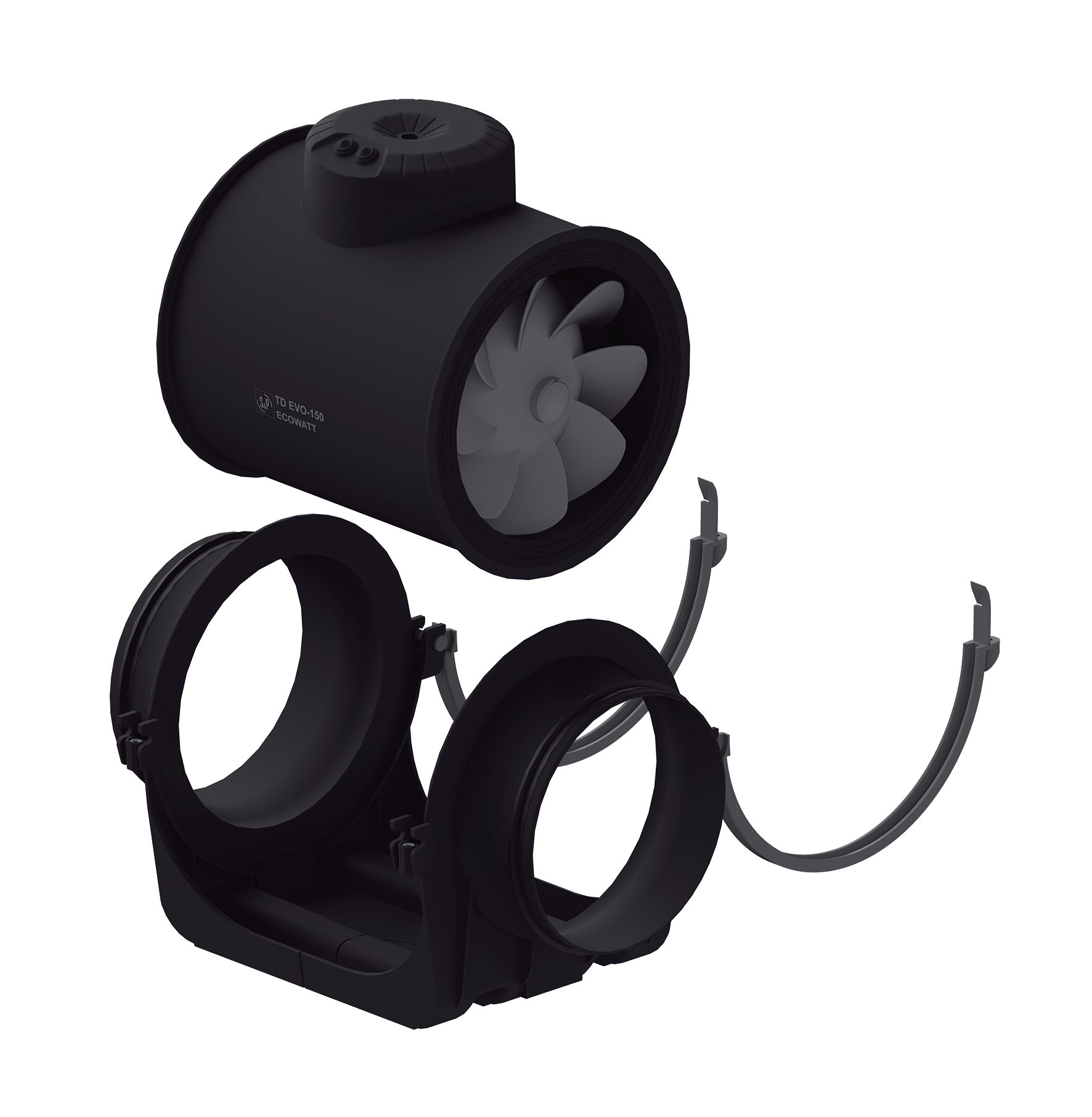Noile ventilatoare in-line cu debit mixt Soler&Palau TD-EVO ECOWATT
