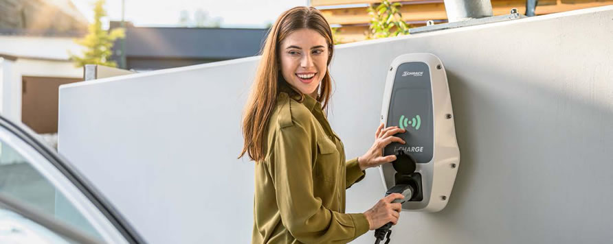Noile statii de incarcare Schrack i-Charge CION pentru masini electrice