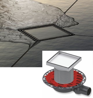 Noile sifoane de pardoseala placabile TECEdrainpoint S