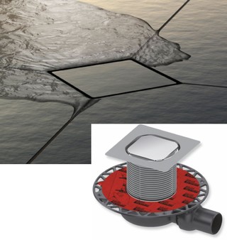 Noile sifoane de pardoseala placabile TECEdrainpoint S