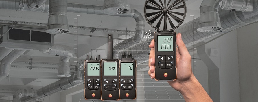 Testo lanseaza pe piata noi instrumente compacte de masurare HVAC