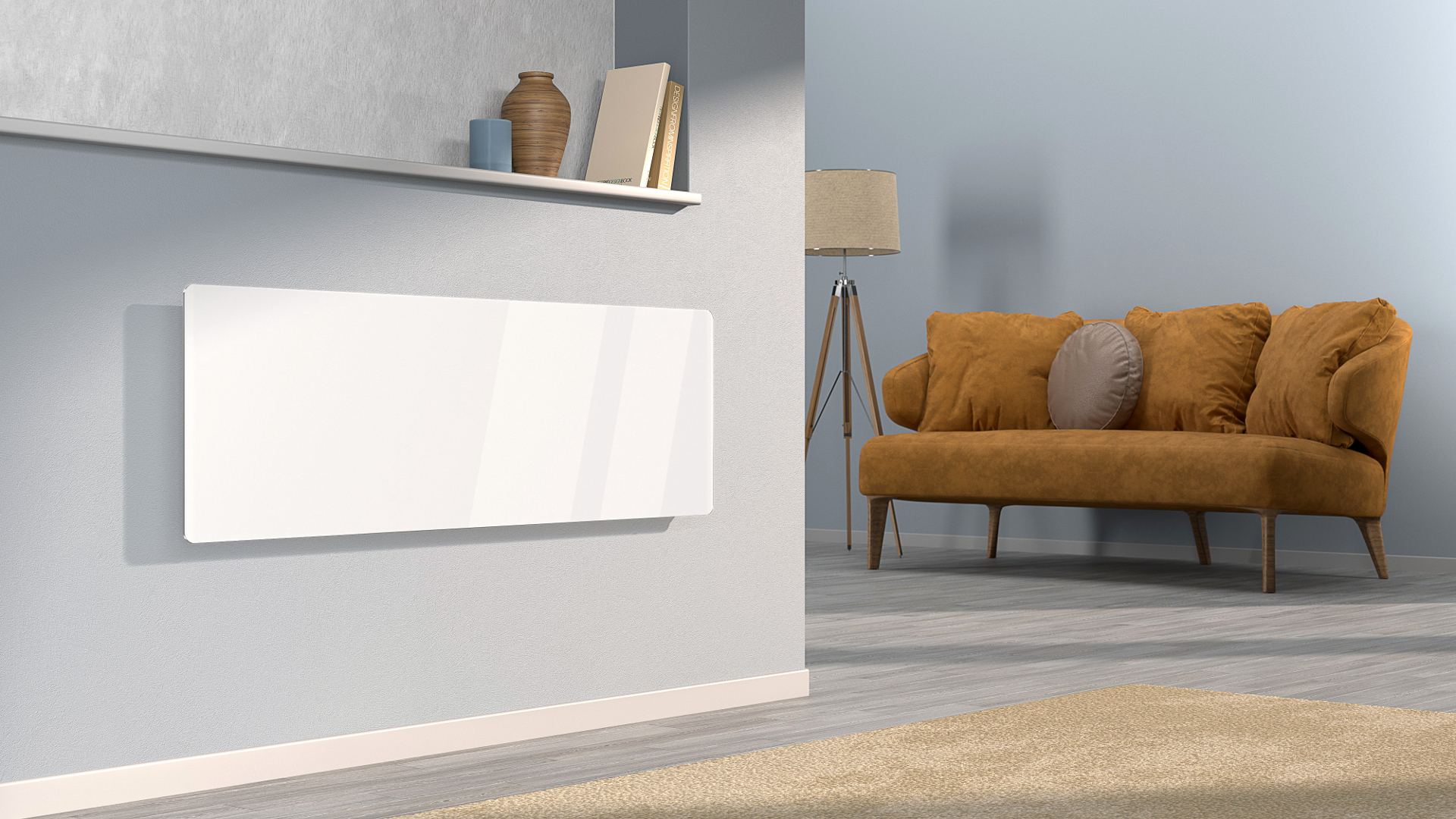 TESY lanseaza noul convector electric FinEco Glass Cloud cu tehnologie AirSafe