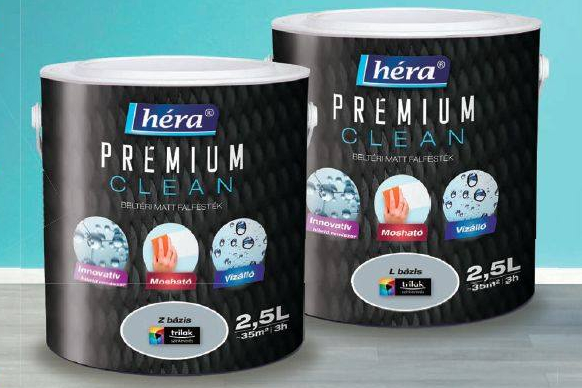 Noua vopsea de interior ultralavabila Héra Premium Clean de la Trilak