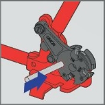 Dispozitiv pentru taiere tije filetate - 586/6 Unior