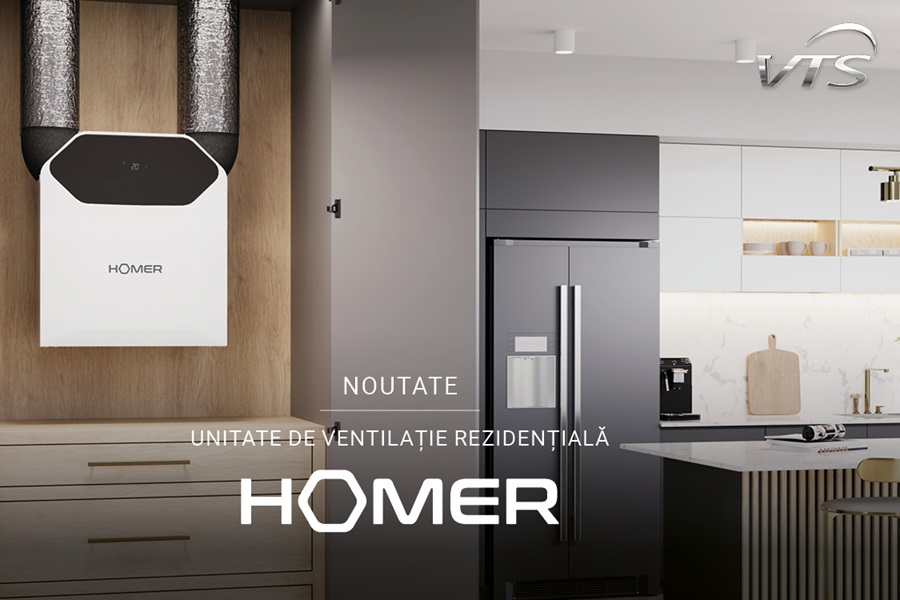 Unitatea de recuperare a caldurii HOMER – Nou in oferta Grupului VTS