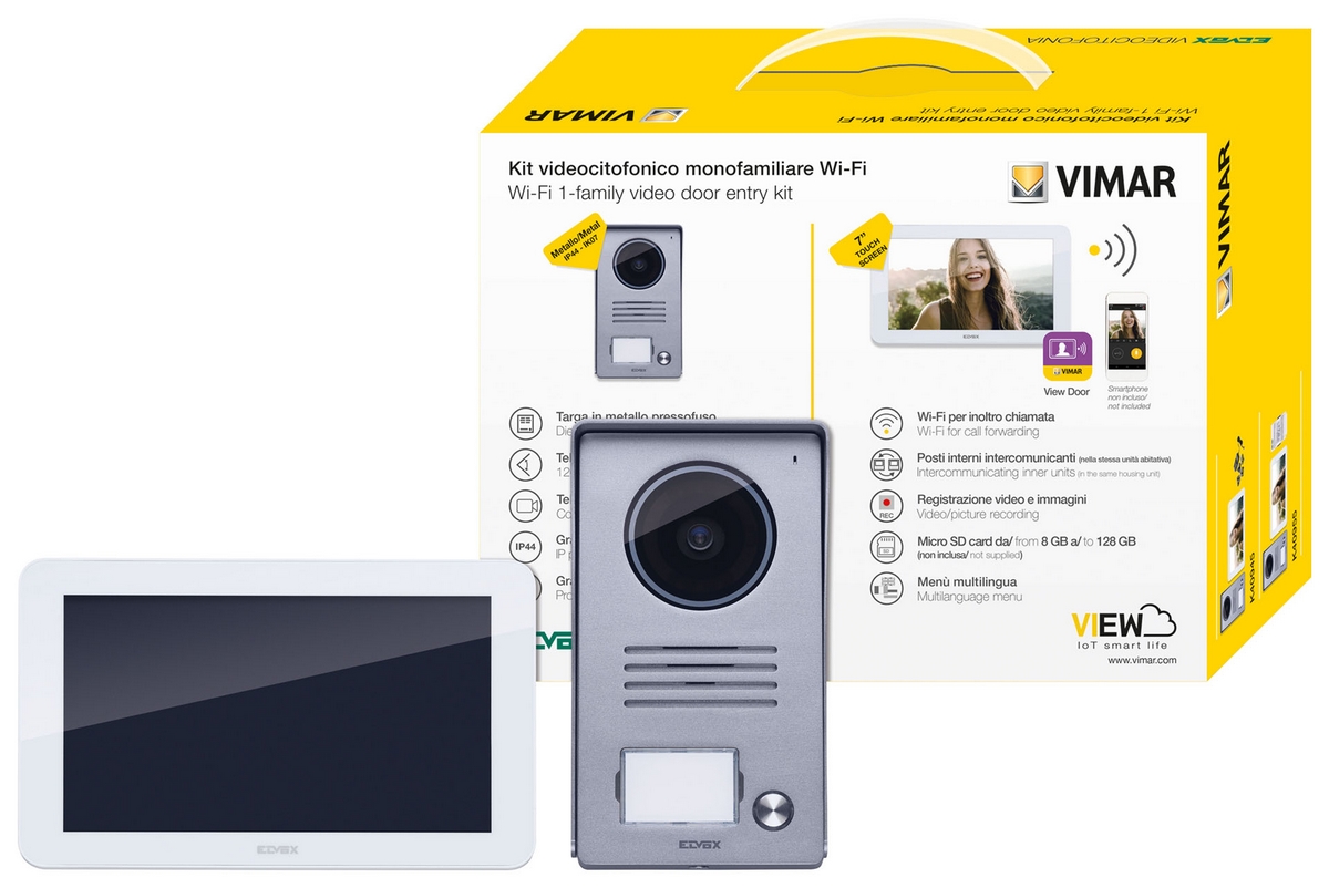 Sisteme de video-interfonie Vimar Elvox cu Wi-Fi