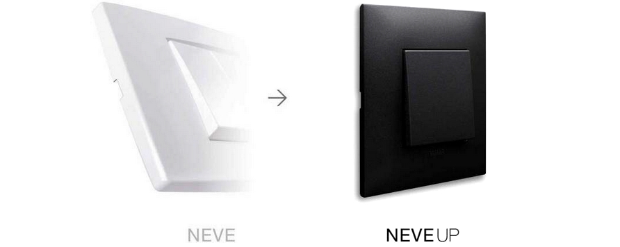Neve UP – o reinterpretarea cu stil a seriei clasice de intrerupatoare Vimar