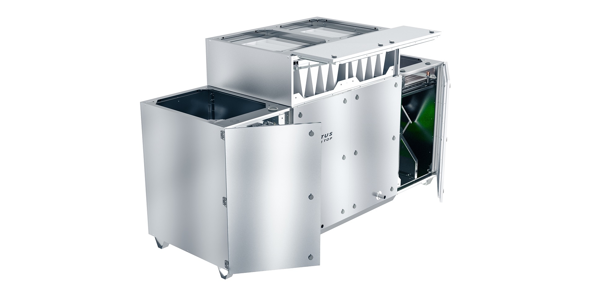 VTS Group ofera un nou tip de unitati compacte de tratare a aerului - VENTUS Compact TOP.