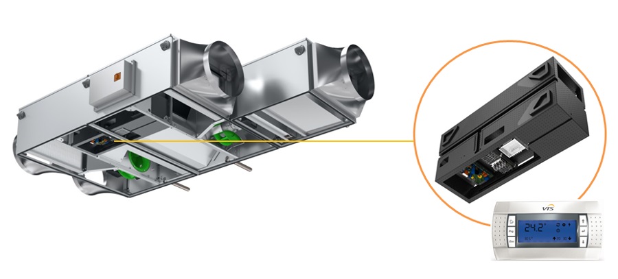 VENTUS Compact - noua linie de unitati de tratare a aerului de la VTS